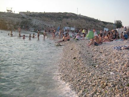 Пляж блакитна бухта, севастополь фото, відео, карта, як доїхати, цікаві нюанси