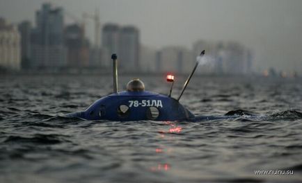 Підводний човен створена в домашніх умовах, катери і яхти