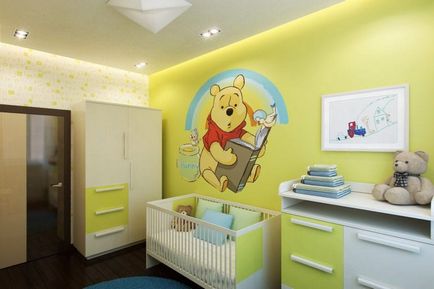 Фарбування стін в дитячій кімнаті (30 справжніх фото)