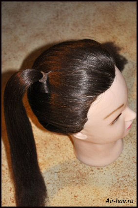 Зачіска з волосся капелюшок - як зробити зачіску у формі капелюшки з волосся