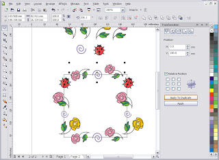 Prosto blog створення векторних безшовних текстур в corel draw