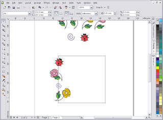 Prosto blog створення векторних безшовних текстур в corel draw