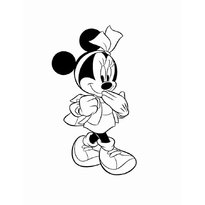 Mickey Mouse colorat