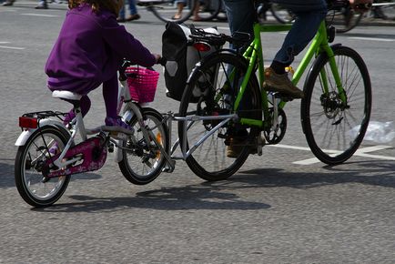 Tipuri de cărucioare pentru biciclete