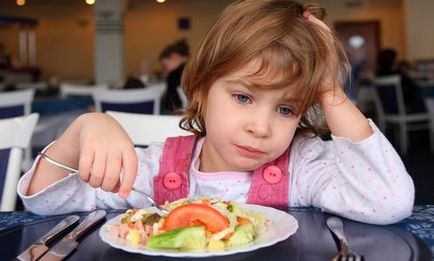 Un copil nu mănâncă în grădină - ce să facă părinților