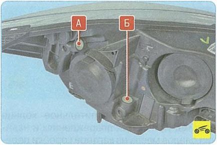 Регулювання світла фар ford focus 3