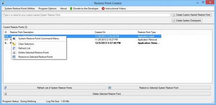 Restore point creator 4