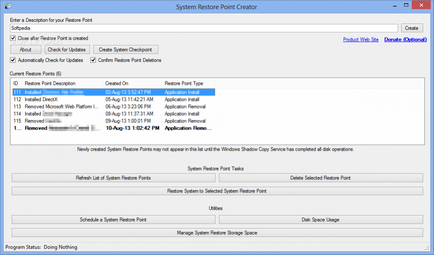 Restore point creator 4