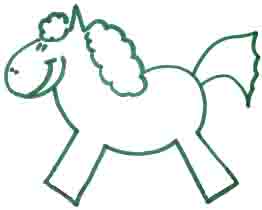 Малюємо конячку - як намалювати що завгодно за 30 секунд