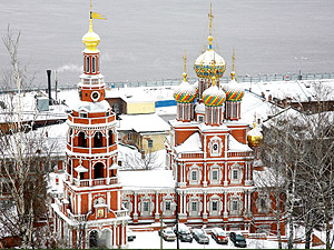 Crăciun (Stroganov) biserica din Nizhny Novgorod