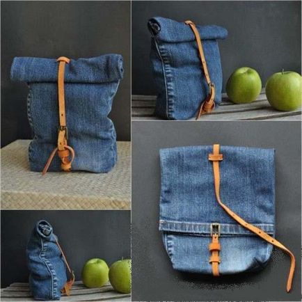 Рюкзак своїми руками за 5 хвилин - рюкзак з джинси своїми руками - hand-made