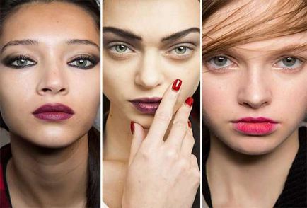 Cel mai la modă make-up din sezonul toamnă-iarna 2015-2016 fotografii și recomandări