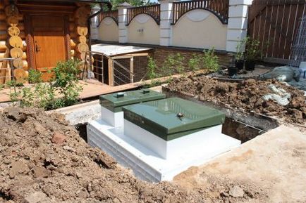 Septic pentru cabana cu alegerea ta mâinile și instalarea sa