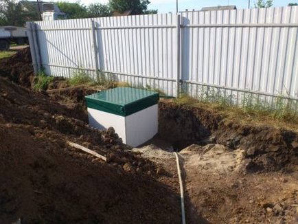 Septic pentru cabana cu alegerea ta mâinile și instalarea sa