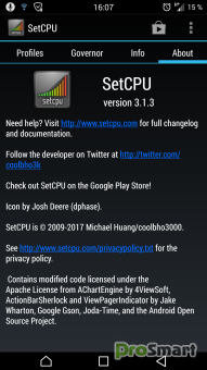 Setcpu for root users 3