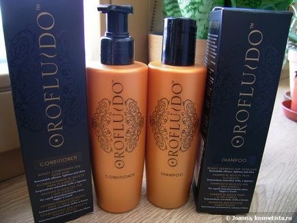 Șampon și balsam pentru frumusețea părului de la orofluido