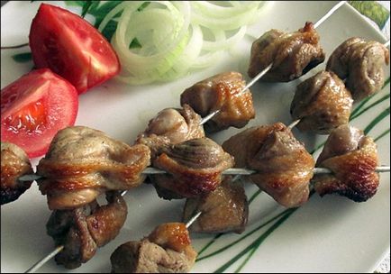 Shish kebab de la o rață - să învețe cum să gătească nu numai carne