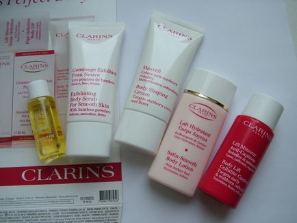 Slimbox a felülvizsgálatot a kozmetikumok fogyáshoz a Clarins - Elena Chemezov