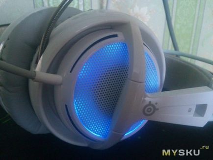 Steelseries siberia v2 îngheț ediție albastră