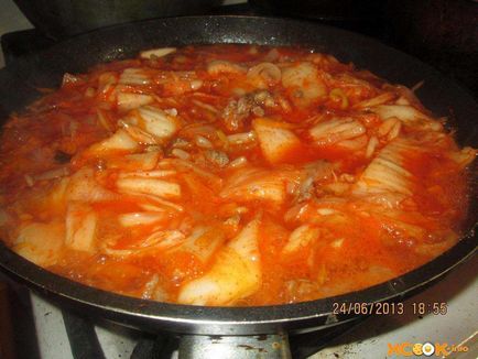 Supă Kimchi sau kimchityge - o rețetă cu o fotografie, cum să gătești în coreeană