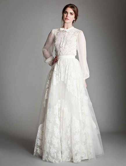 Esküvői ruhák retro stílusban, a hagyomány, mint a divat trend