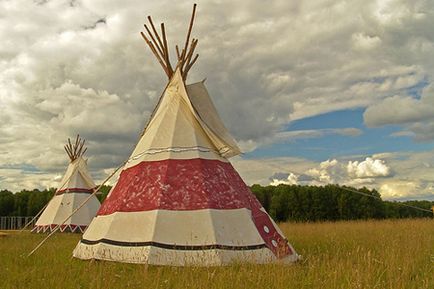 Tabernaculum - cum se construiește wigwam