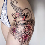 Swan Tattoos, alegeți o schiță și stil și admirați fotografiile