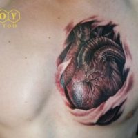 Tetováló szalon Szentpéterváron, egy tetoválás egy tetováló stúdió roy