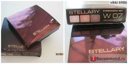 Тіні для повік stellary eyeshadow set - «10 причин спробувати дані тіні