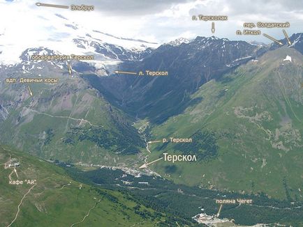 Terskol - sí Elbrusz hol kell megállni - 2017 értékelés alapján és a fórum -
