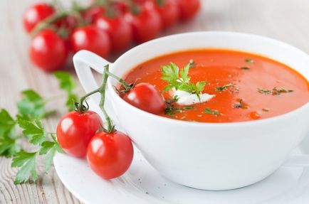 Supa de tomate pentru rețete și revizuiri de pierdere în greutate, diete