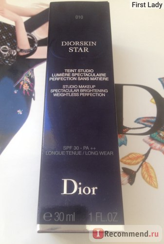 Тональний флюїд dior diorskin star - «Діор старий тональний крем для проблемної шкіри - dior star