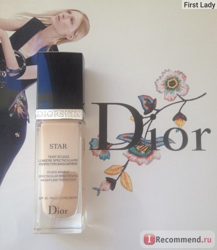 Тональний флюїд dior diorskin star - «Діор старий тональний крем для проблемної шкіри - dior star