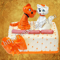 Tort pisica, pisoi, pisica femeie la comandă, tort în formă, formă de comandă pisică, tort de nunta cu