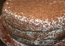 Nutella torta - a receptet fényképpel (Nutella) Nutella torta - a recept egy fotó