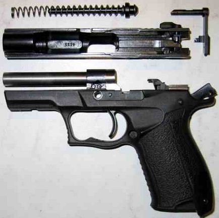 Traumatic pistol 