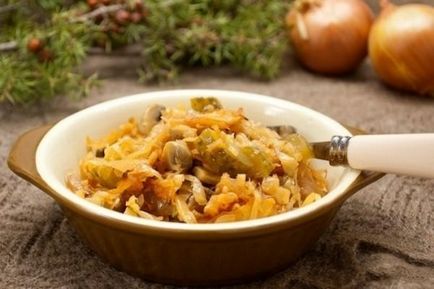 Stewed Cabbage (Solyanka) - rețete simple