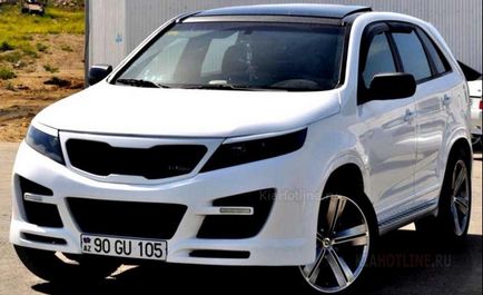 Тюнінг Кіа Соренто (kia sorento) інтер'єр, салон, чіп-тюнінг, аксесуари