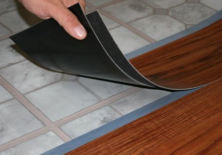 Укладання пвх плитки на підлогу як клеїти вінілову плитку