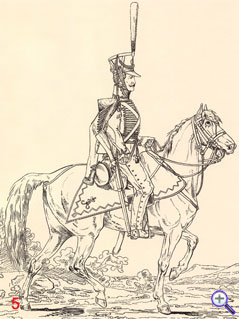 Уніформа гусар української імператорської армії 1801-1825 років, уніформа армій світу
