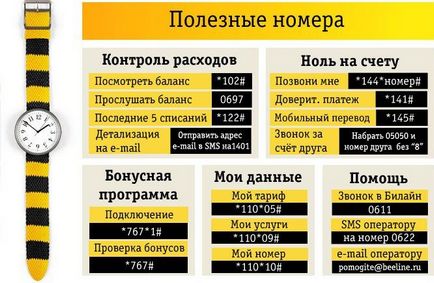 Послуги Білайн - як підключати, відключати і управляти