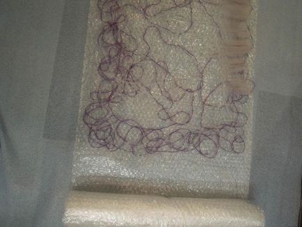 Валяємо шарфик-павутинку - ярмарок майстрів - ручна робота, handmade
