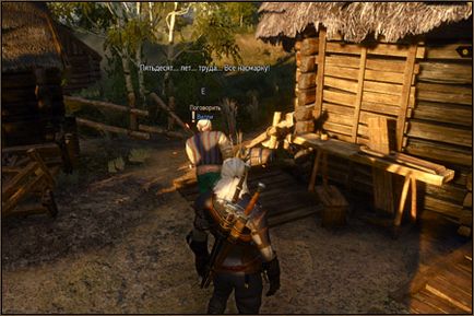 Witcher 3 sălbatic de vânătoare - joc de sarcină cu foc