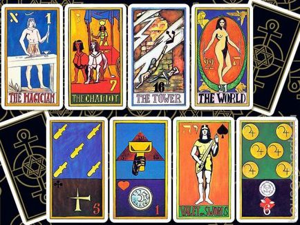 Tipuri de carduri de tarot, care sunt punțile, cum să alegi