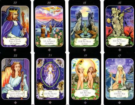 Típusai Tarot kártya a pakliban, amelyek hogyan kell választani