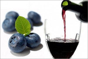 Вино і настоянка з чорниці