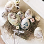 Вантажні прикраси пасхальних яєць своїми руками - 70 фото ідей