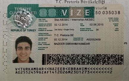 Visa Törökország az oroszok 2017-ben Az ára kellesz, hogy mennyi van a jelentkezési díj pulyka