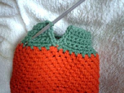 Tricotate bagnitsa - căpșuni, croșetat pentru bucătărie și la domiciliu - model de tricotat, fotografie, descriere