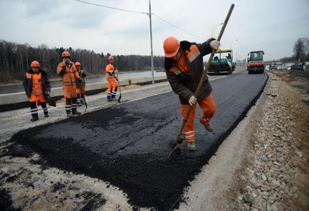 Холодний асфальт застосування, характеристики, плюси і мінуси